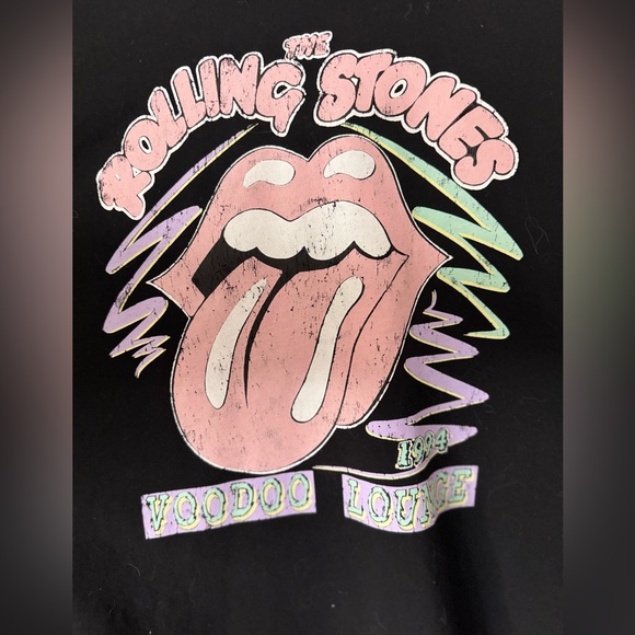 Rolling Stones Sleeveless Hoodie VooDoo Lounge Size XL - Picture 2 of 5